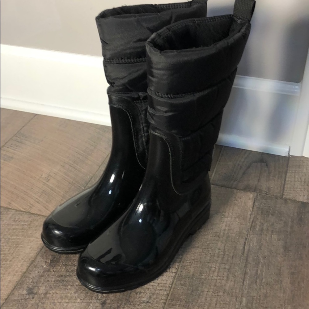Michael Kors Black Rain/Snow Boot